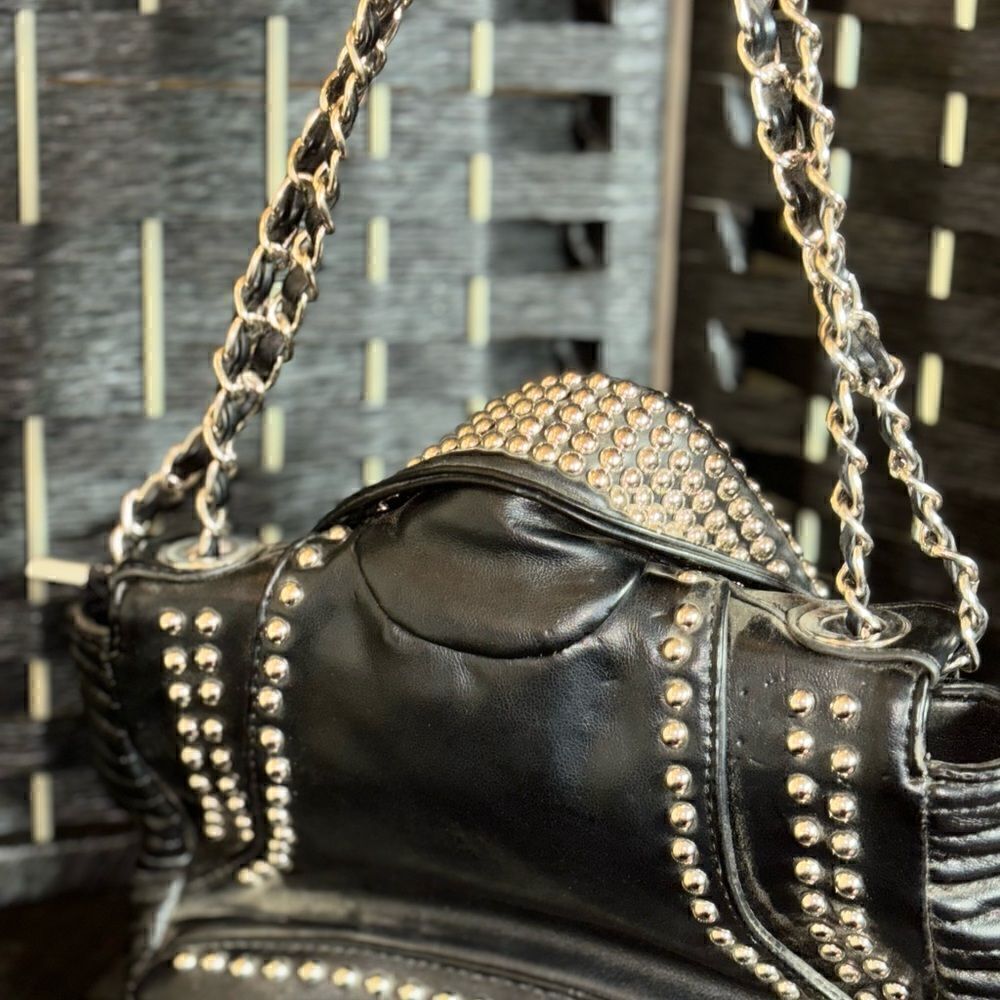 Biker Jacket Mini Handbag  - Picture 8 of 8
